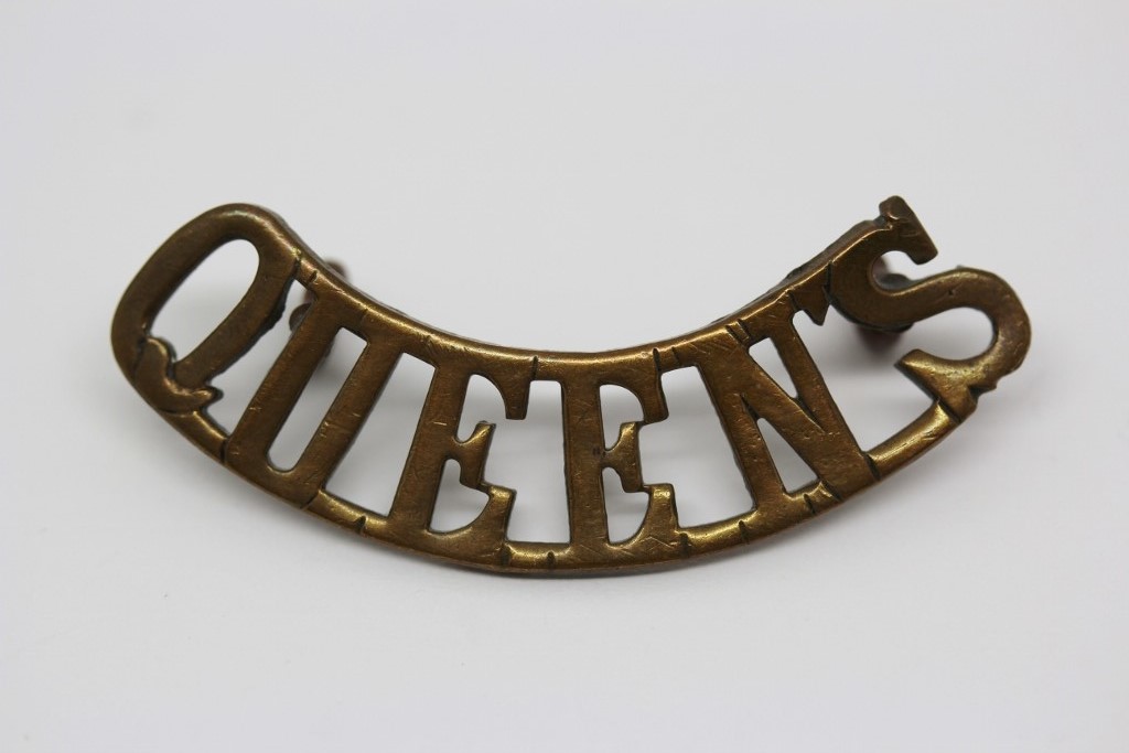 Queen's Royal West Surrey Regiment (QUEEN'S) Shoulder Title