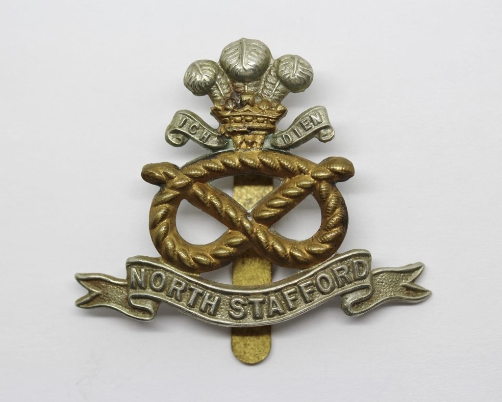 North Staffordshire Regiment Cap Badge