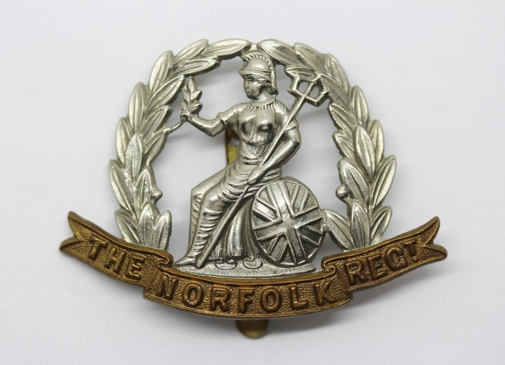 Norfolk Regiment Cap Badge