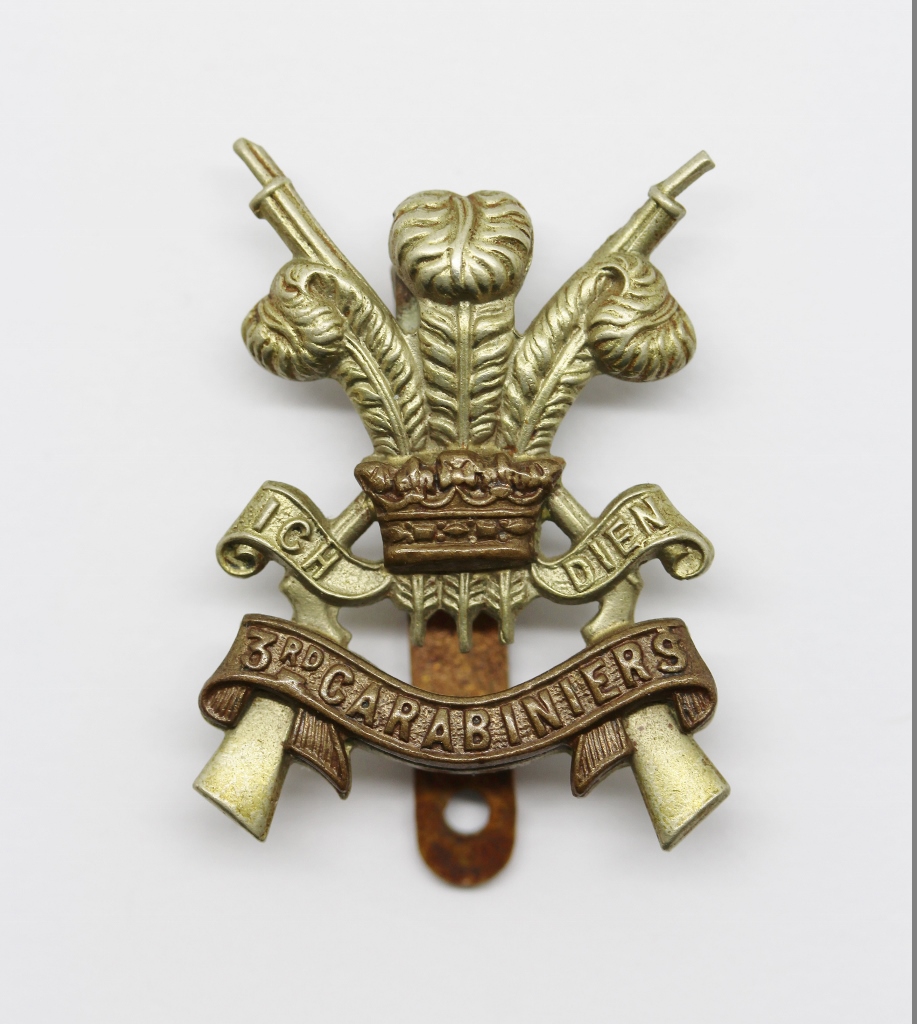3rd Carabiniers Cap Badge