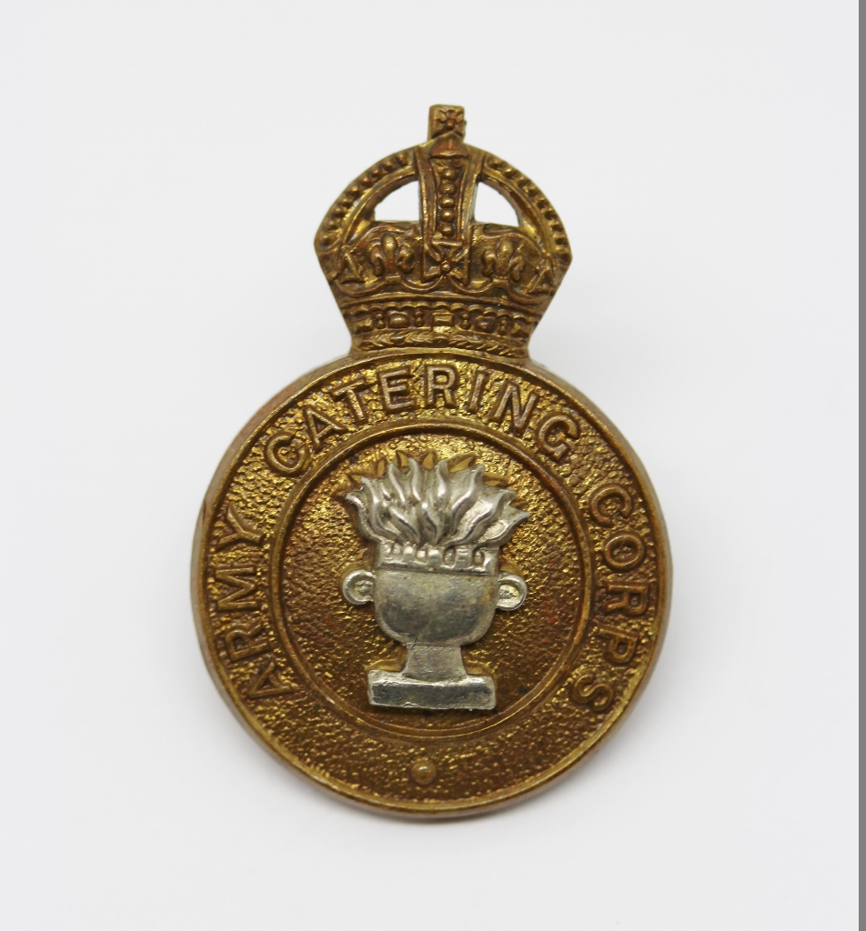 Army Catering Corps Cap Badge - King's Crown