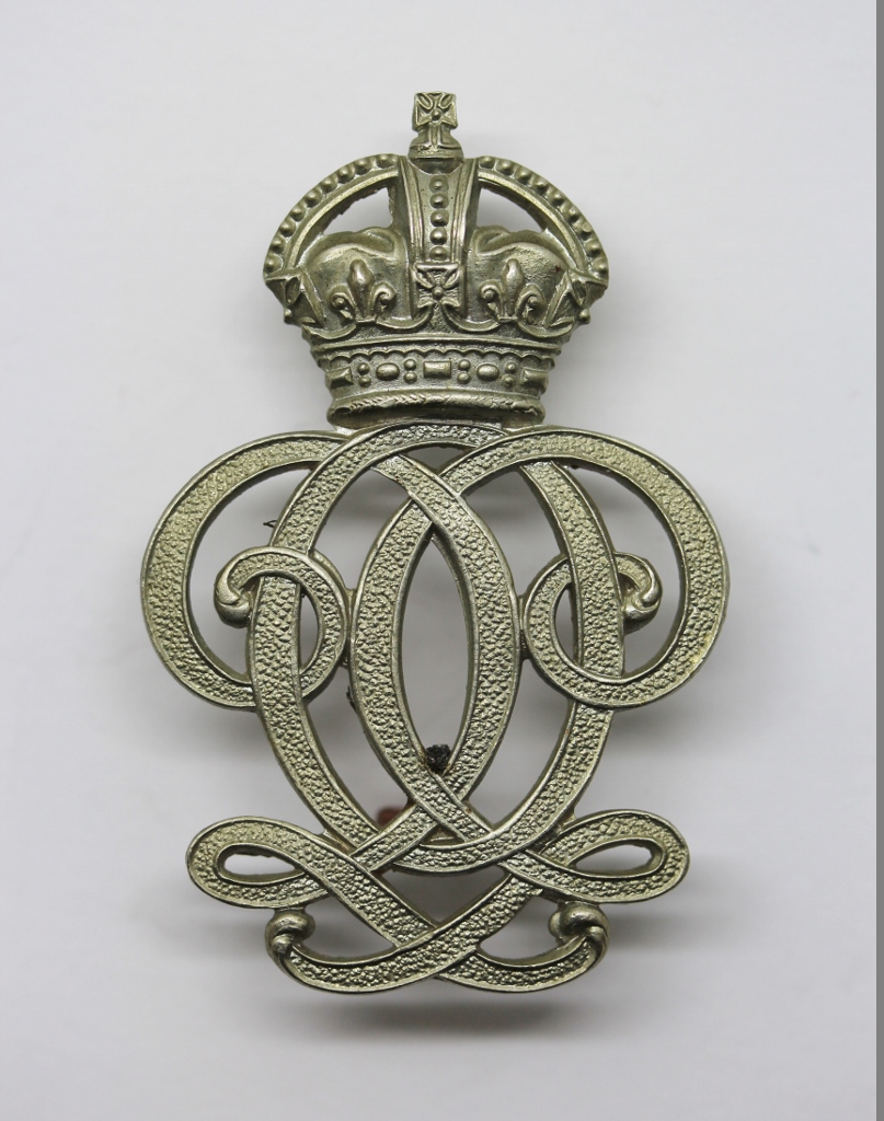 7th Queen's Own Hussars NCO's Arm Badge - King's Crown