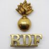 Royal Dublin Fusiliers (R.D.F.) Shoulder Title