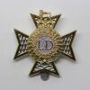 Light Dragoons Anodised (Staybrite) Cap Badge