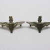 Pair of Parachute Regiment Collar Badges - King's Crown