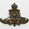 Royal Artillery Cap Badge - King's Crown