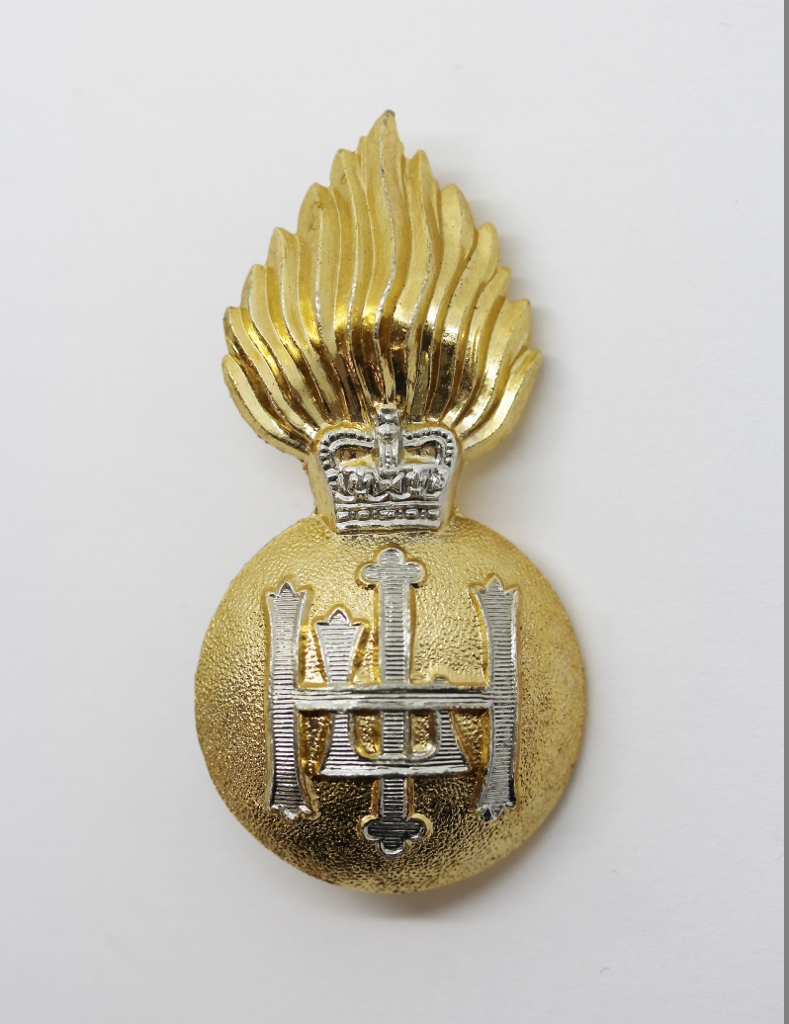 Royal Highland Fusiliers Anodised (Staybrite) Cap Badge