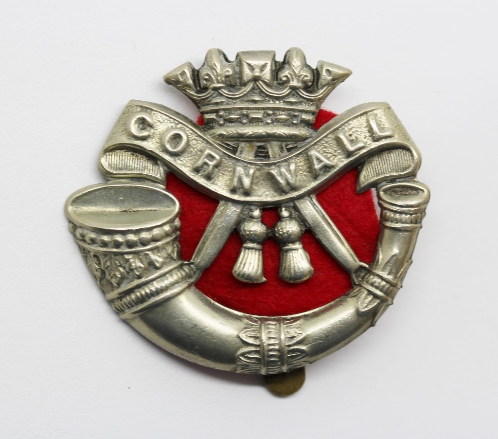 Duke of Cornwall's Light Infantry Cap Badge 