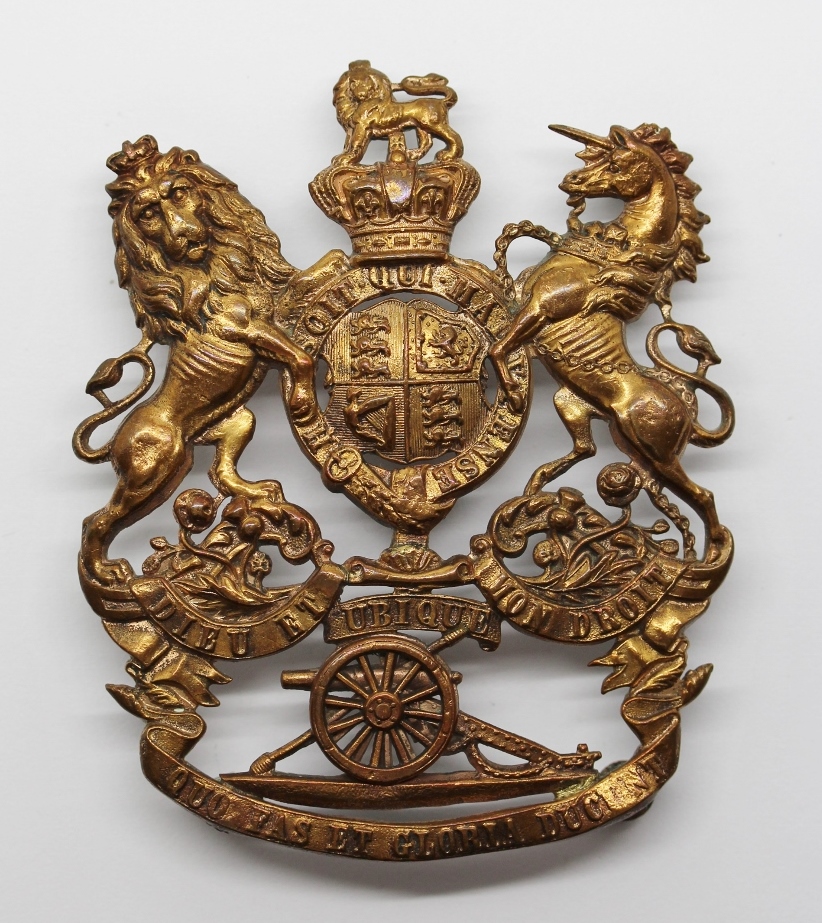 Victorian Royal Artillery Sabretache Badge