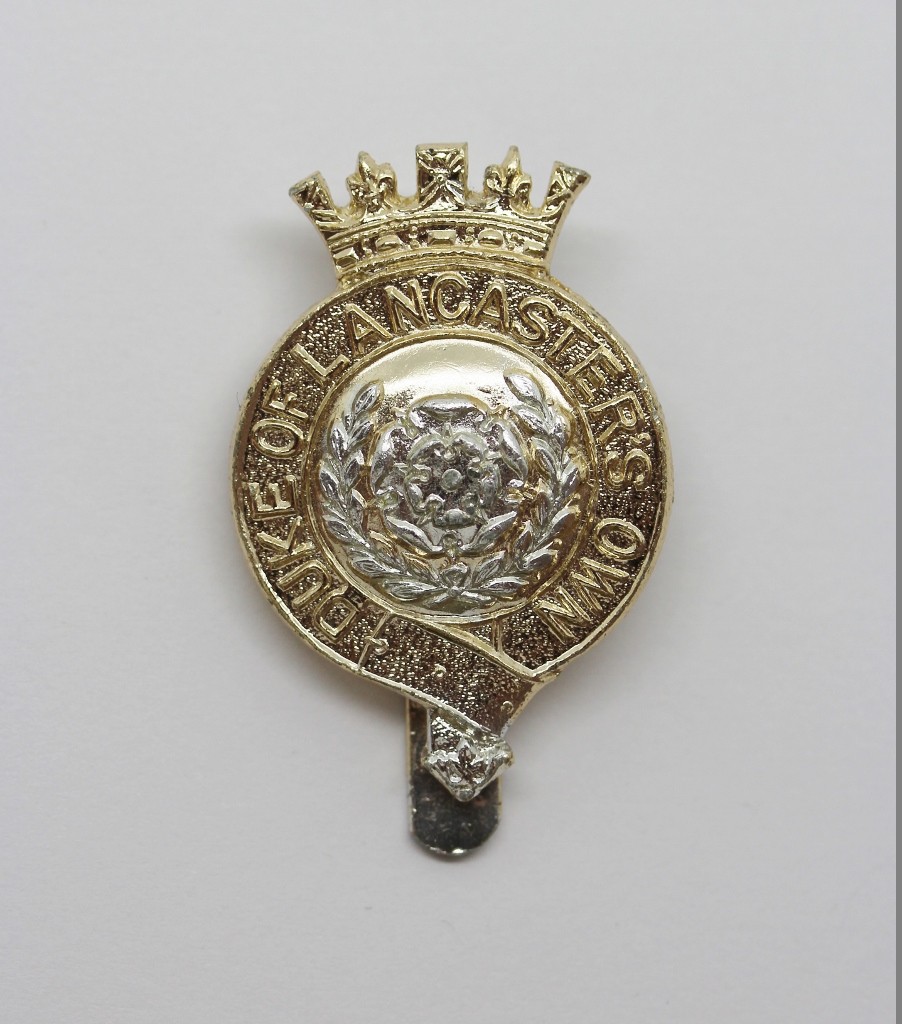 Duke of Lancaster's Own Yeomanry Anodised (Staybrite) Cap Badge