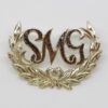 British Army Sub Machine Gunners Anodised (Staybrite) Marksmans Arm Badge