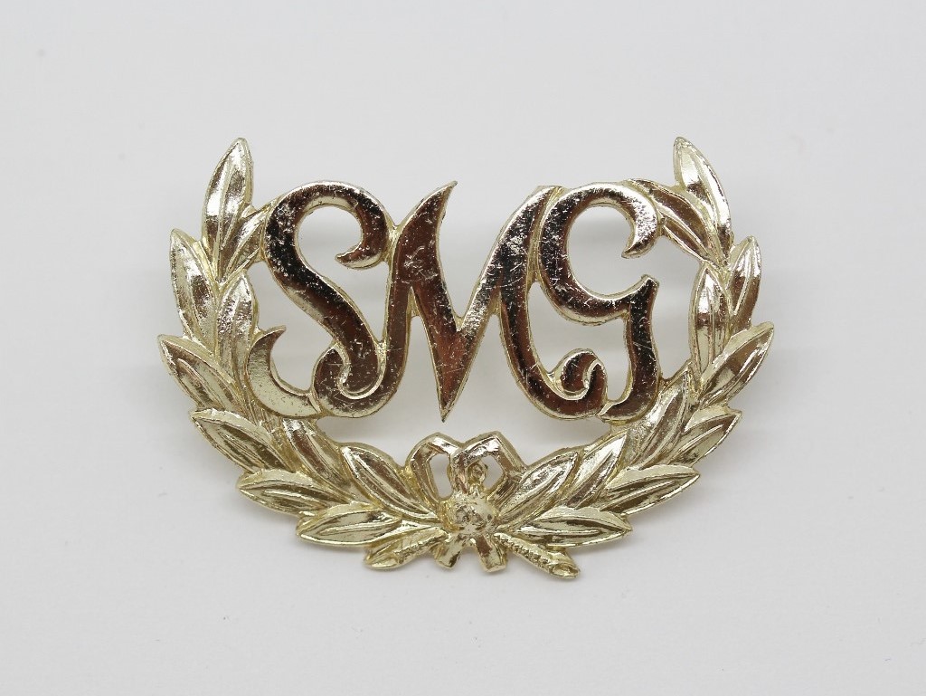British Army Sub Machine Gunners Anodised (Staybrite) Marksmans Arm Badge