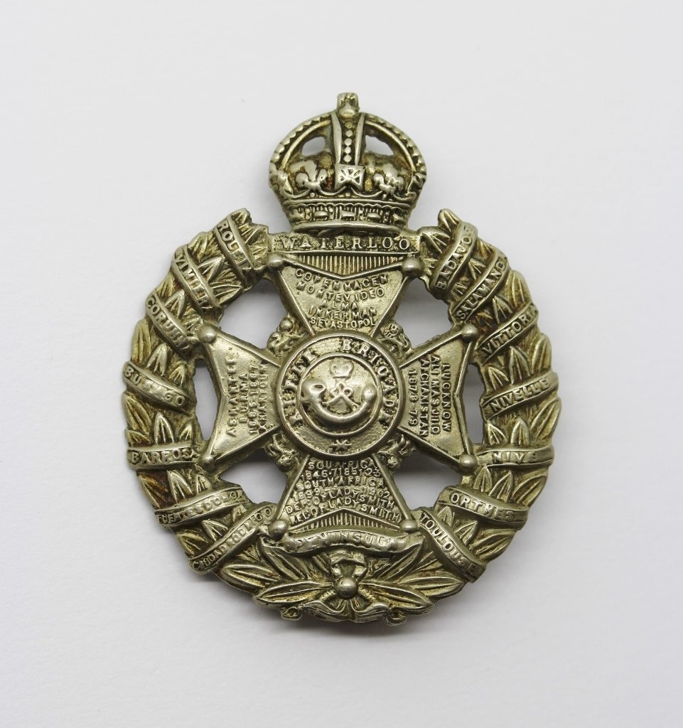 Rifle Brigade Cap Badge - King's Crown