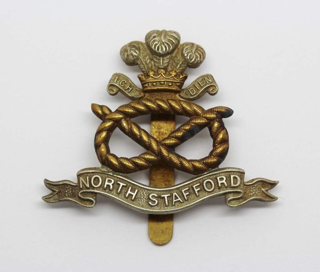 North Staffordshire Regiment Cap Badge