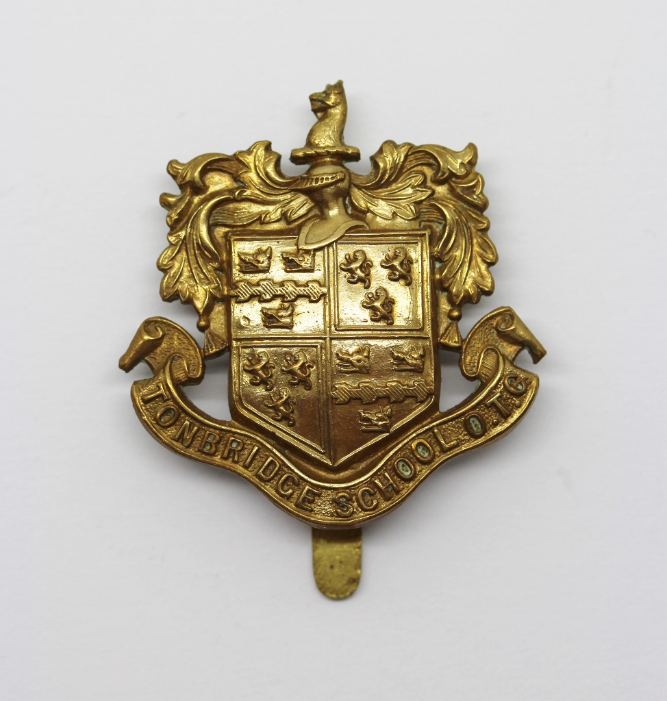 Tonbridge School O.T.C. Cap Badge