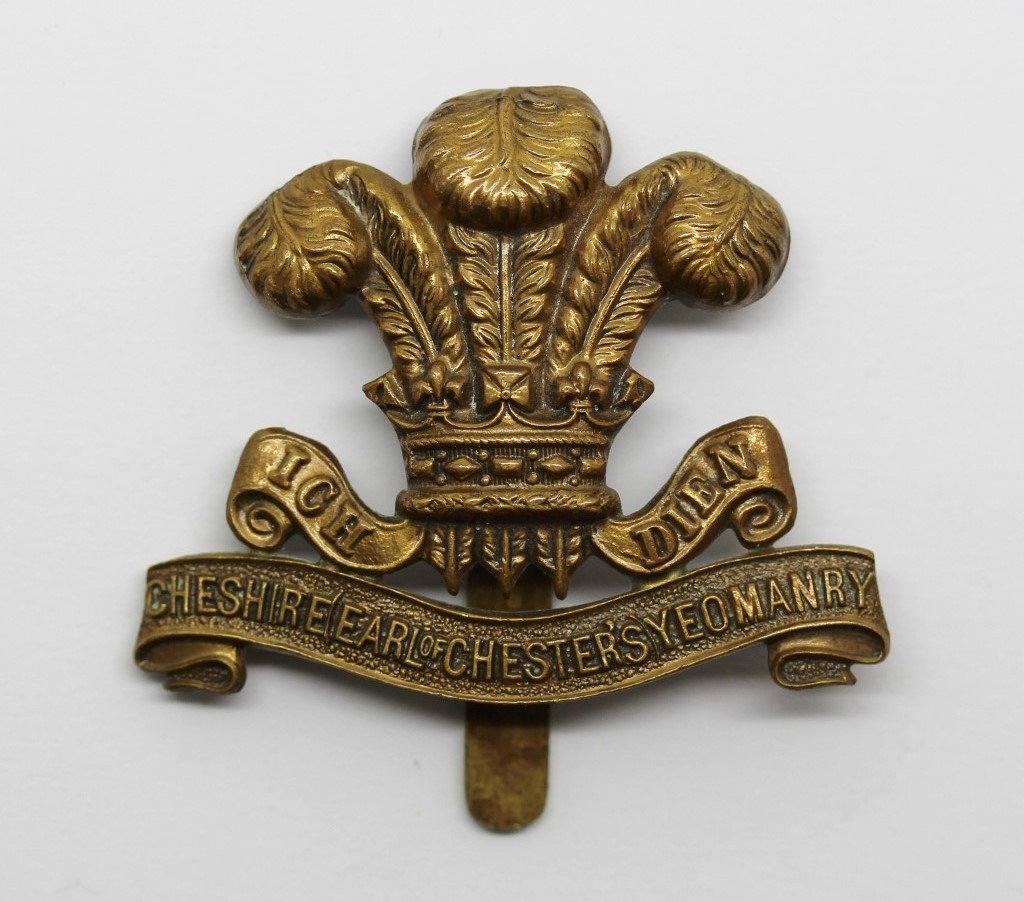 Cheshire (Earl of Chester's) Yeomanry Cap Badge