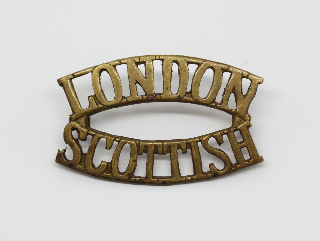 London Scottish (LONDON/SCOTTISH) Shoulder Title