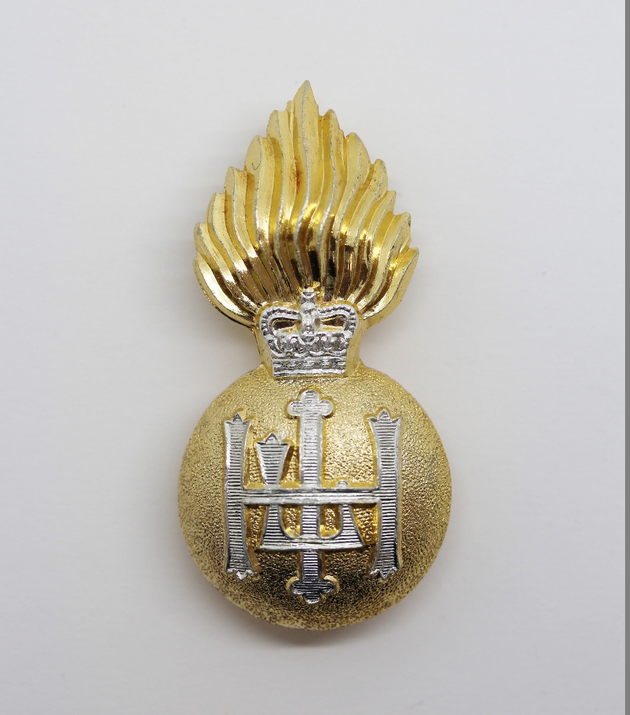 Royal Highland Fusiliers Anodised (Staybrite) Cap Badge