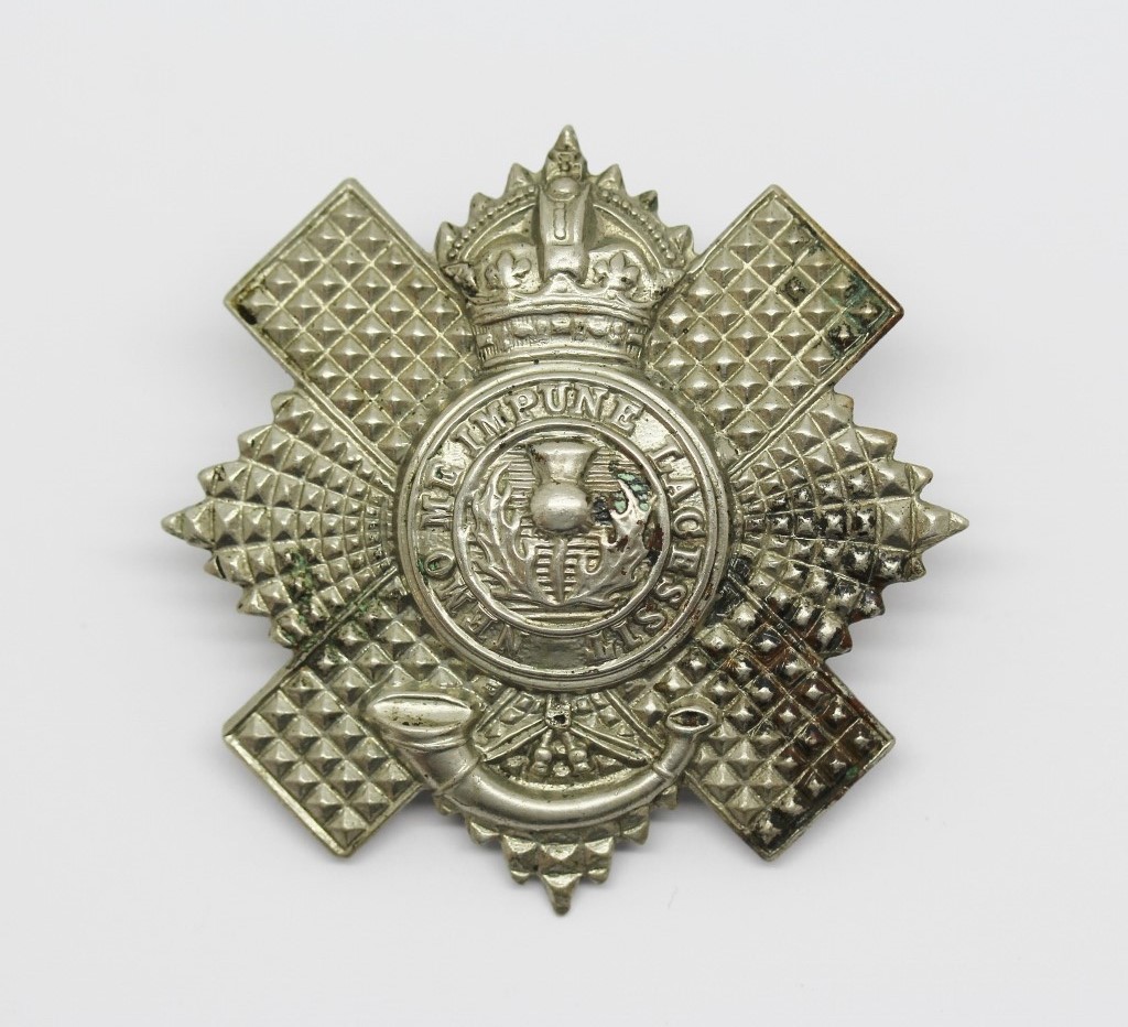 4th and 5th Battalions Royal Scots Cap Badge
