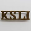King's Shropshire Light Infantry (K.S.L.I.) Officer's Shoulder Title