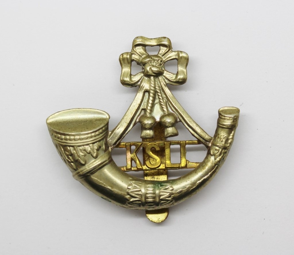 King's Shropshire Light Infantry (K.S.L.I.) Cap Badge