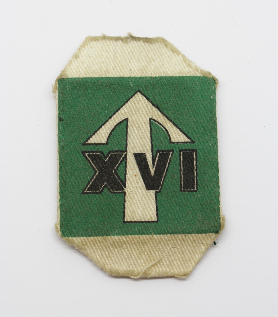 16th Independent Parachute Company (Lincolnshire) Printed Tactical Formation Sign