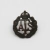 Auxiliary Territorial Service (A.T.S.) Officer's Service Dress Collar Badge - King's Crown