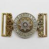 Victorian Post 1881 East Yorkshire Regiment Officer's Waist Belt Clasp