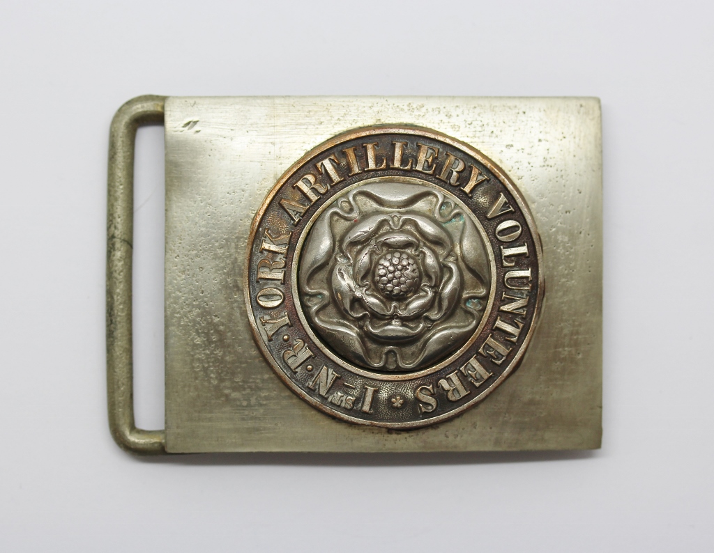 Victorian 1st North Riding York Artillery Volunteers Officer's Belt Plate