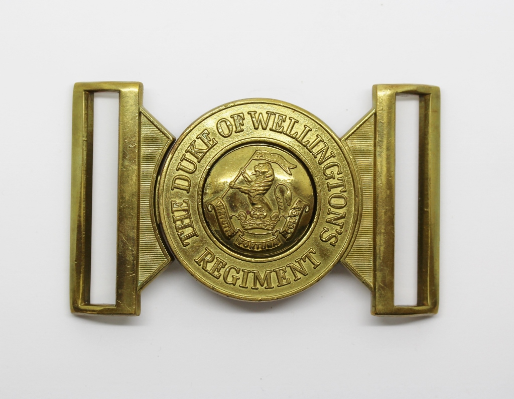 Duke of Wellington's Regiment Waist Belt Clasp