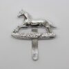 Prince of Wales's Own Regiment of Yorkshire Anodised (Staybrite) Cap Badge