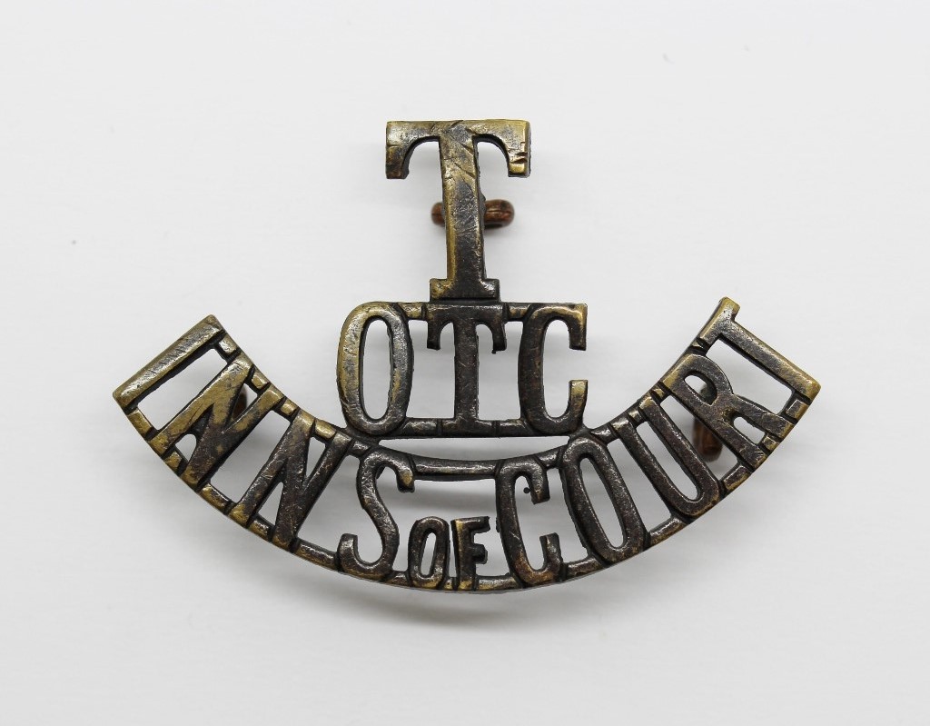 Inns of Court O.T.C. (T/O.T.C./INNS OF COURT) Shoulder Title