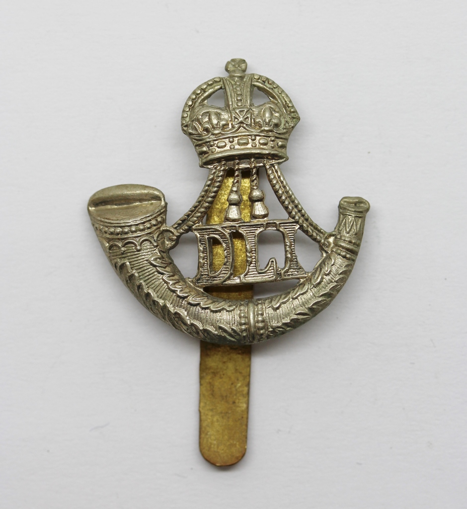 Durham Light Infantry (D.L.I.) Beret Badge - King's Crown