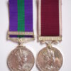 General Service Medal (Clasp - Cyprus) and Long Service & Good Conduct Medal - Cpl. C. Aitken, Royal Army Pay Corps
