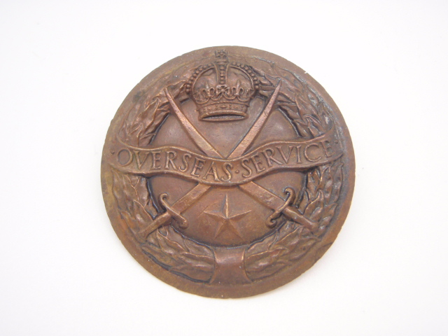 WW1 Indian Army Overseas Service Badge