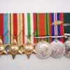 WW2 and Territorial Efficiency Medal (with Bar) Mentioned In Despatches Medal Group of Six - W.O.II. J.F. Keer, Royal Artillery