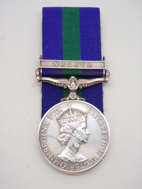 General Service Medal (Clasp - Malaya) - Pte. J. Whytock, Royal Army Ordnance Corps