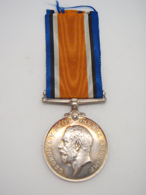 WW1 British War Medal - Pte. A. Beaumont, West Riding Regiment