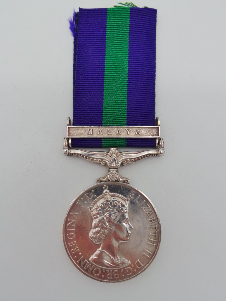 General Service Medal (Clasp - Malaya) - Pte. A. Fairbrother, Loyal Regiment