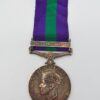 General Service Medal (Clasp - Palestine 1945-48) - Dvr. J.A. Barker, Royal Signals