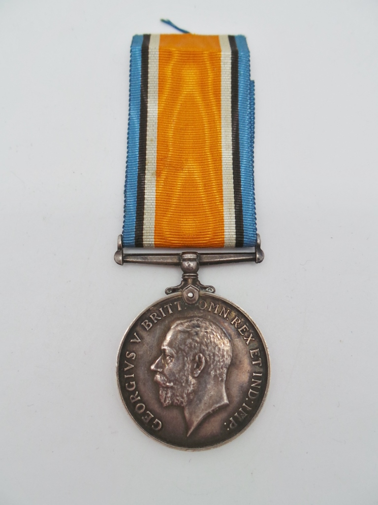 WW1 British War Medal - C. White, Ord. Royal Navy
