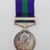 General Service Medal (Clasp - Canal Zone) - Bdr. A.W. Lacey, Royal Artillery