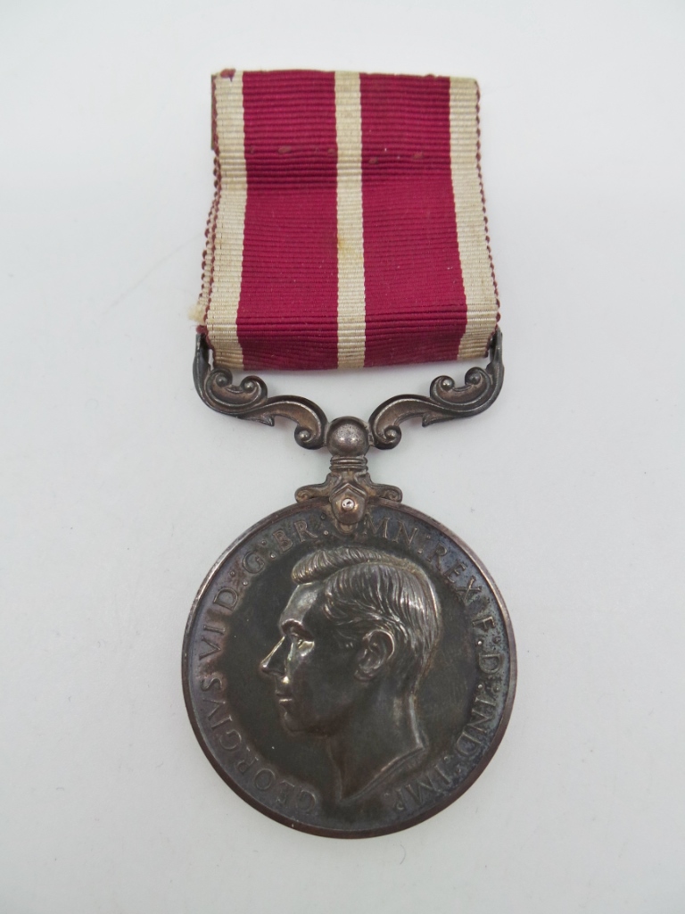 George VI Meritorious Service Medal - Q.M.S. C.A. Briggs, The Loyal Regiment (North Lancashire)