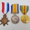 WW1 1914 Mons Star Medal Trio - Dvr. F. Watts, 12th Field Coy. Royal Engineers