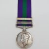 General Service Medal (Clasps - Palestine, Palestine 1945-48) - Pte. E.V. May, Loyal Regiment