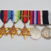 WW2 Atlantic, Burma & Pacific and ERII Royal Navy Long Service & Good Conduct Medal Group - Leading Patrolman F. Gunner, H.M.S. Ariel, Royal Navy