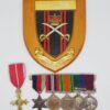 OBE, WW2, General Service Medal (Clasp - Palestine 1945-48) and Long Service & Good Conduct Medal Group - Major J.A. Mansi, Royal Warwickshire Regiment and A.P.T.C.