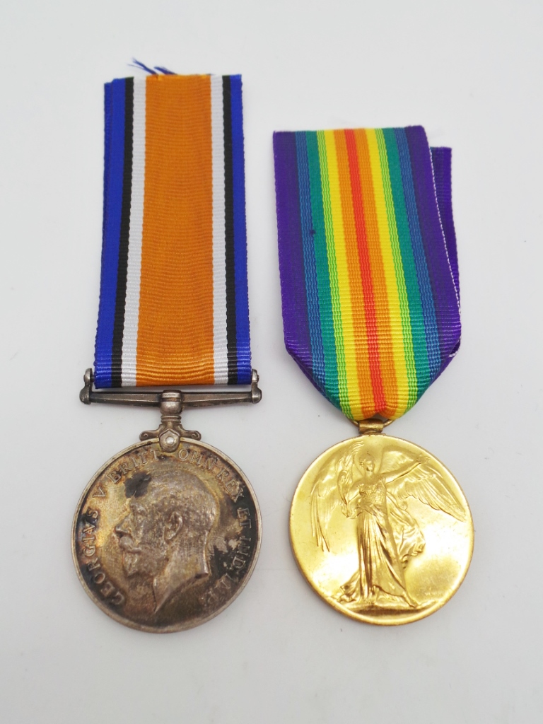 WW1 British War & Victory Medal Pair - Spr. L.G. Wilson, Royal Engineers