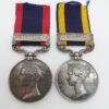 Sutlej Medal, Ferozeshuhur (Clasp - Sobraon) & Punjab Medal (Clasp - Mooltan) - Pte. Edward Carter, 62nd & 32nd Regiment - K.I.A.