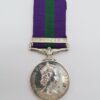 General Service Medal (Clasp - Cyprus) - Gnr. C.F. West, Royal Artillery